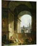 Picturesque View of the Capitol by Hubert Robert