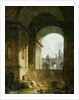 Picturesque View of the Capitol by Hubert Robert