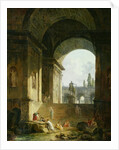 Picturesque View of the Capitol by Hubert Robert