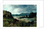 Roman Landscape, 1827 by Jean Baptiste Camille Corot