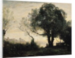 Souvenir of Castel Gandolfo, 19th century by Jean Baptiste Camille Corot