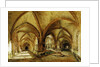 The Cloisters of St. Wandrille, c.1825-30 by Louis Eugene Gabriel Isabey
