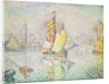 The Yellow Sail, Venice, 1904 by Paul Signac