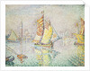 The Yellow Sail, Venice, 1904 by Paul Signac