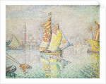 The Yellow Sail, Venice, 1904 by Paul Signac