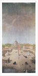 View of St. Peter's, Rome by Auguste Simon Garneray