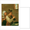 The Old Couple by Adriaen Jansz. van (school of) Ostade