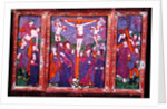 Triptych depicting the Crucifixion, Limousin by Nardon Penicaud