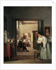 The Studio of Ingres in Rome, 1818 by Jean Alaux