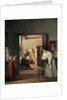 The Studio of Ingres in Rome, 1818 by Jean Alaux