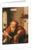 St. Jerome, after a painting by Quentin Massys or Metsys by Gautard de Pezenas
