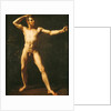 Study of a Man by Theodore Gericault