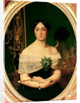 Portrait of Marianne Elisa Birch, 19th century by Jean Leon Gerome
