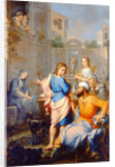 Tobias Asking Raguel for his Daughter, Sarah's, Hand in Marriage, 1733 by Pierre Parrocel