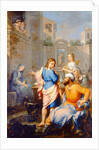 Tobias Asking Raguel for his Daughter, Sarah's, Hand in Marriage, 1733 by Pierre Parrocel