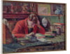 Emile Verhaeren in his Study, c.1897 by Maximilien Luce