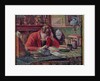 Emile Verhaeren in his Study, c.1897 by Maximilien Luce