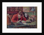 Emile Verhaeren in his Study, c.1897 by Maximilien Luce