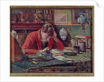 Emile Verhaeren in his Study, c.1897 by Maximilien Luce