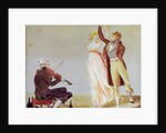 Merveilleuse and Incroyable with a Violinist by Louis Leopold (after) Boilly