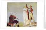 Merveilleuse and Incroyable with a Violinist by Louis Leopold (after) Boilly
