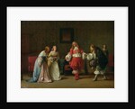 Mascarille Presenting Jodelet to Cathos and Madelon, 1865 by Jean Hegesippe Vetter