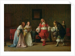 Mascarille Presenting Jodelet to Cathos and Madelon, 1865 by Jean Hegesippe Vetter
