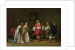 Mascarille Presenting Jodelet to Cathos and Madelon, 1865 by Jean Hegesippe Vetter