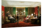 Interior of a Salon on Rue de Gramont, 1858 by Charles Giraud