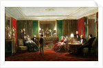 Interior of a Salon on Rue de Gramont, 1858 by Charles Giraud