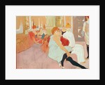 In the Salon at the Rue des Moulins, 1894 by Henri de Toulouse-Lautrec
