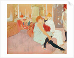 In the Salon at the Rue des Moulins, 1894 by Henri de Toulouse-Lautrec