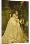 Julian Romero de las Azanas with St. Julian, 1587-97 by El Greco
