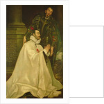 Julian Romero de las Azanas with St. Julian, 1587-97 by El Greco