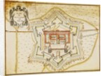 Plan of the citadel of Milan by French School