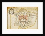 Plan of the citadel of Milan by French School