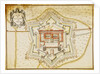 Plan of the citadel of Milan by French School