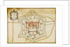 Plan of the citadel of Milan by French School