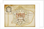 Plan of the citadel of Milan by French School