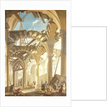 Construction of a Wheat Market, 1765 by Pierre-Antoine Demachy