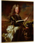 Portrait of Charles-Auguste de Matignon, Comte de Gace, Marechal de France 1691 by Hyacinthe Francois Rigaud