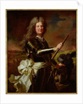 Portrait of Charles-Auguste de Matignon, Comte de Gace, Marechal de France 1691 by Hyacinthe Francois Rigaud