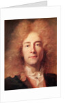 Portrait of an Unknown Man by Hyacinthe Francois Rigaud