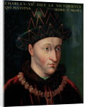 Portrait of Charles VII by French School