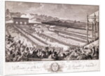 Festival of the Federation, 14 July 1790, at the Champ de Mars, late 18th century by Charles Monnet