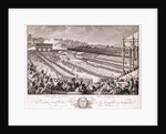 Festival of the Federation, 14 July 1790, at the Champ de Mars, late 18th century by Charles Monnet