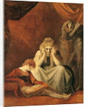 Here I and Sorrow Sit by Henry Fuseli