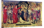 Coronation of Pope Celestine V in August 1294 by French School
