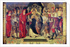 Coronation of Pope Celestine V in August 1294 by French School