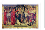 Coronation of Pope Celestine V in August 1294 by French School